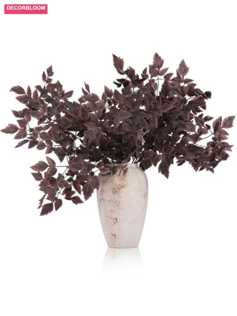 4 Pc Artificial Cimicifuga Leaf Spray 23" Faux Greenery Branch